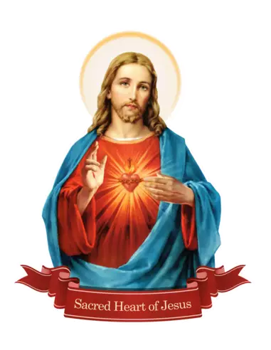 Sacred Heart of Jesus Decal